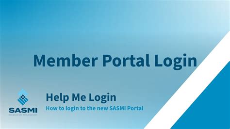 sasmi member portal